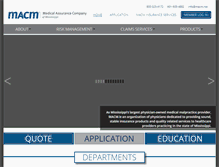 Tablet Screenshot of macm.net
